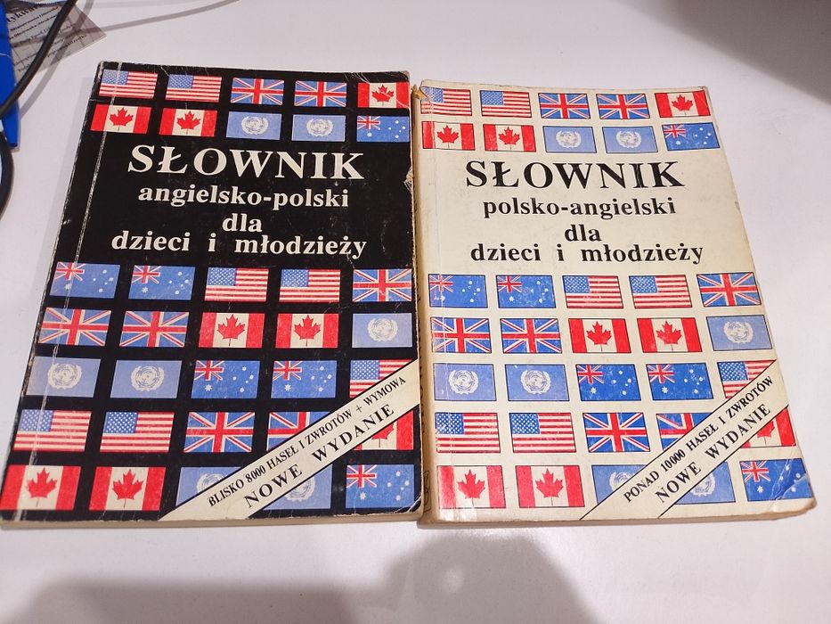 Słownik polsko-angielski angielsko-polski dla dzieci i młodzieży