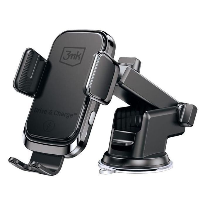 Uchwyt samochodowy z ładowarką indukcyjną na telefon 3mk Drive&Charge