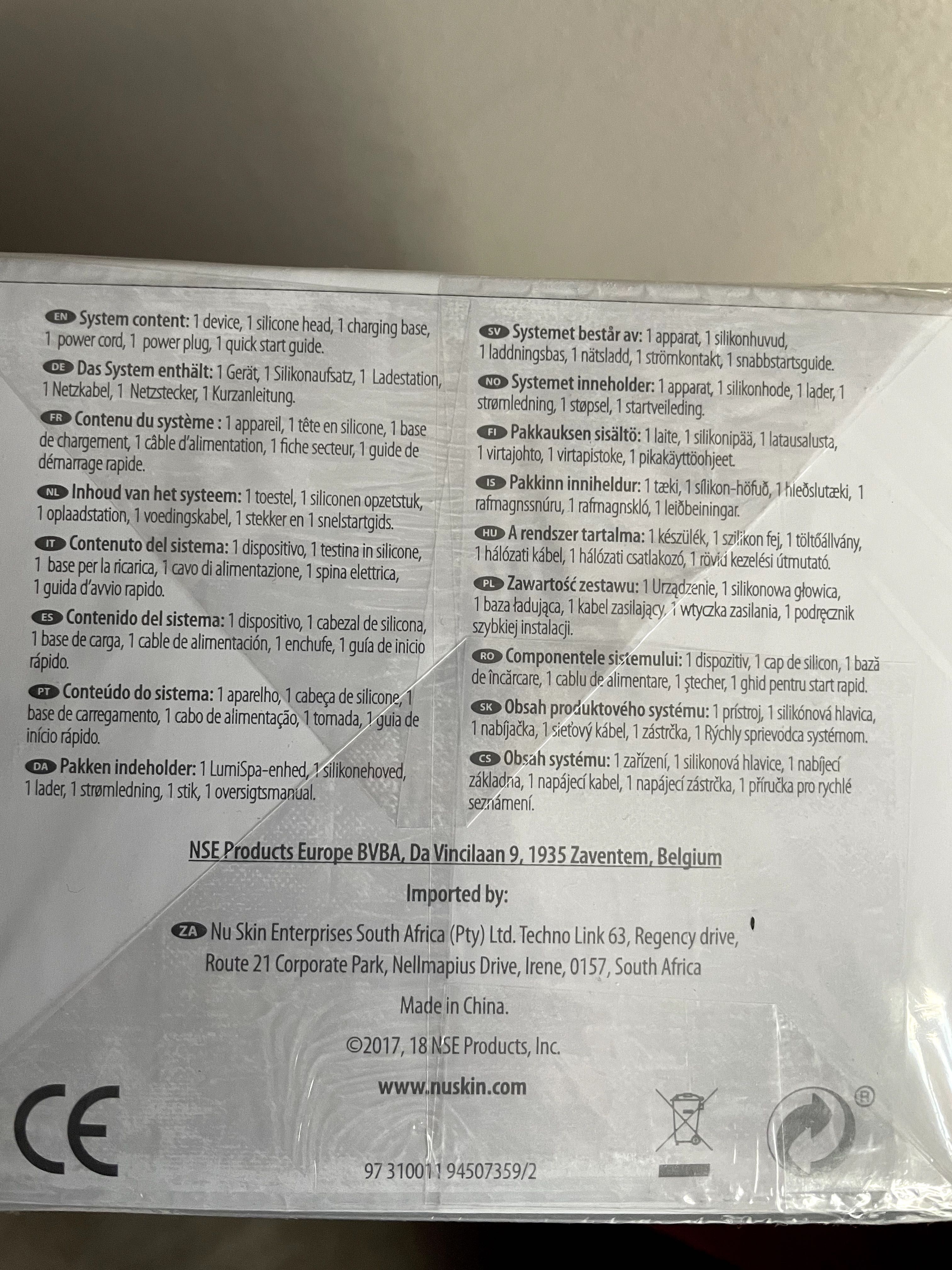 Nowe urządzenie LumiSpa