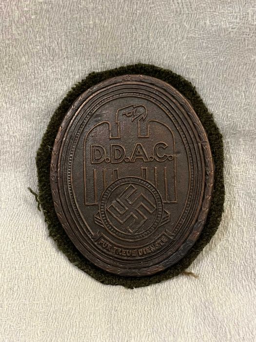 Niemiecka naszywka naramienna na mundur D.D.A.C. III Rzesza