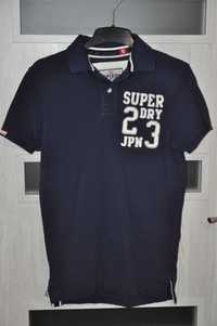 Polo męskie granatowe Superdry r. S