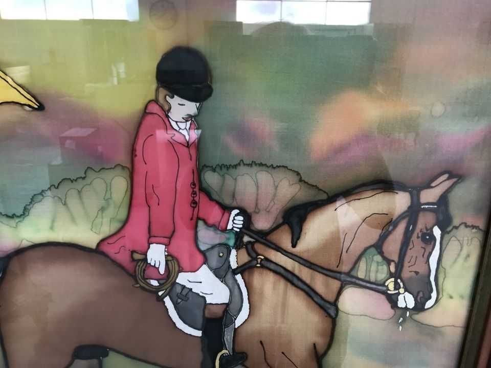 Quadro Grande Arte em Seda