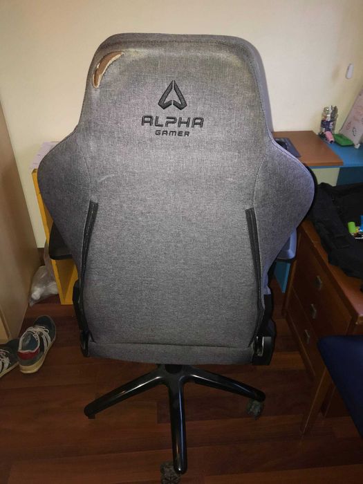 Cadeira Gaming Alpha Gamer - Funcional com sinais de uso