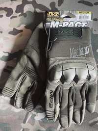 Тактичні перчатки Mechanix M-Pact ® 3 OLIVA (Олива)