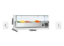 Vitrine refrigerada de bancada