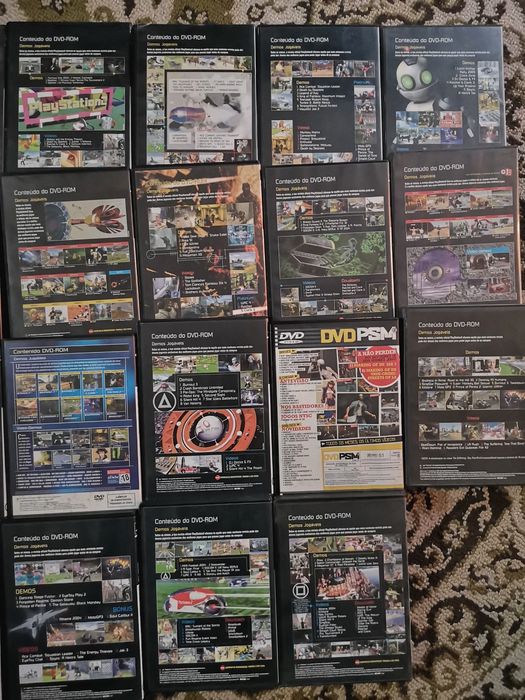 27 dvd de Demos para ps2