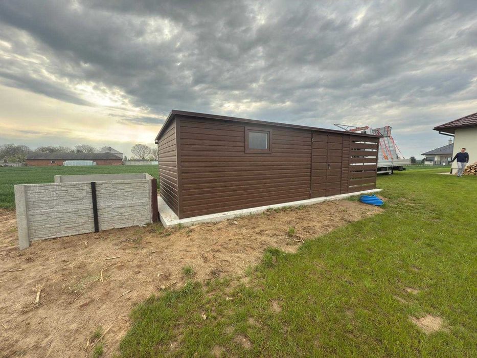 Domek Ogrodowy Garaż Blaszany 10x3 10x4 6x6 9x3 9x4 3x5 3x4 3x3 3x2