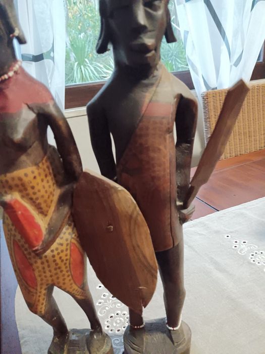 Vendo estátuas africana