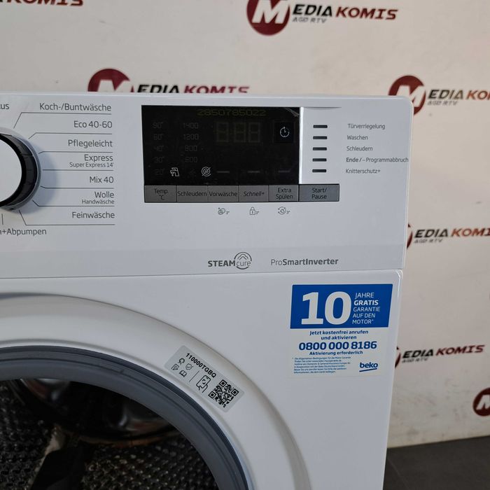 Pralka Beko WMO922A (12m-scy gwar) Klasa A / 9 kg/1400 obr / 64 gł [2]