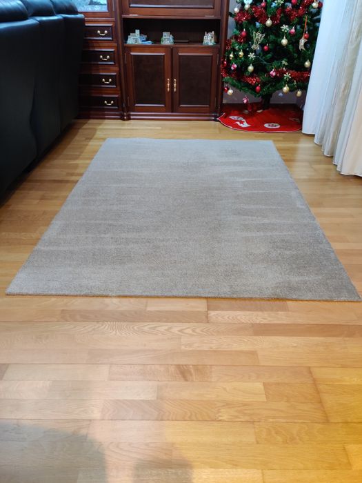 Tapete sala cinzento claro