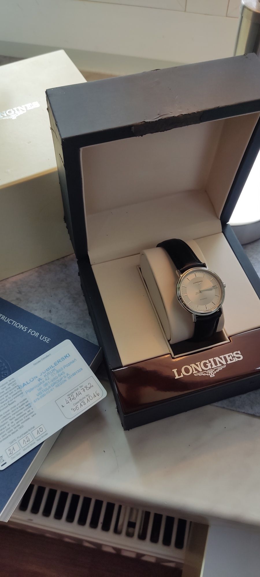 #21*Longines Presence Automatic L4.721.4.78.2