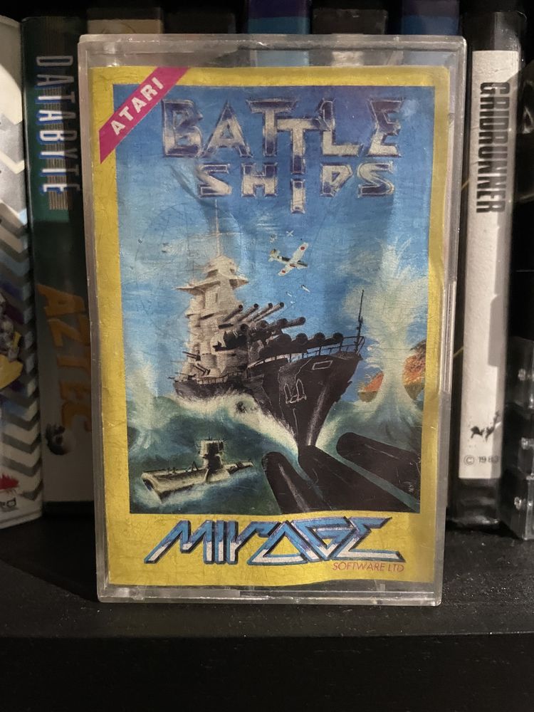 Gra Battle Ships Atari XE