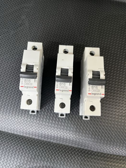 Wyłącznik nadprądowy RX3 1P B 16A 6000A - 3 szt.
