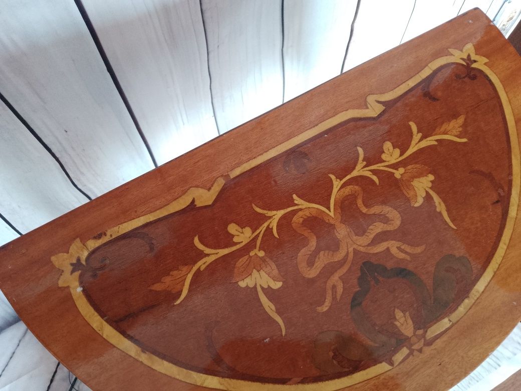 Komoda Konsola Szafka Przyścienna w stylu Barokowym