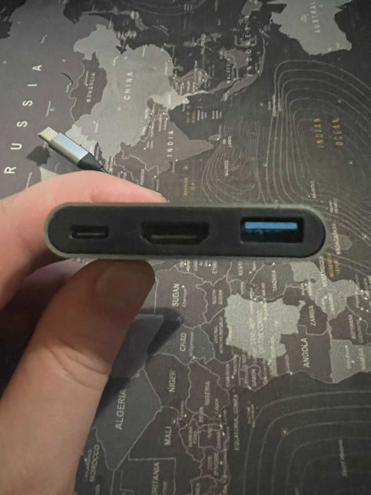 Хаб для MacBook/Usb 3.0/TureC/HDMi Новий