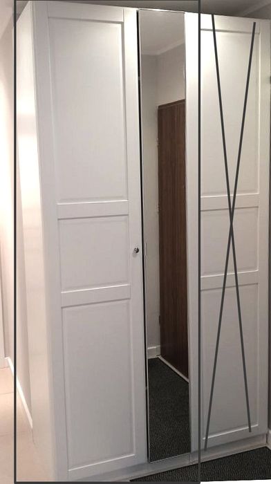 Szafa Pax Ikea, Vikedal, Tyssedal drzwi