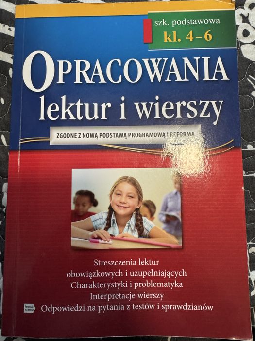 Opracowania lektur i wierszy kl 4-6