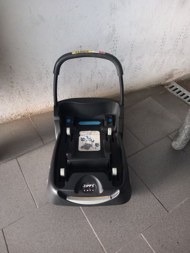 Conjunto Carrinho+Cadeira+Ovo+Isofix com acessórios