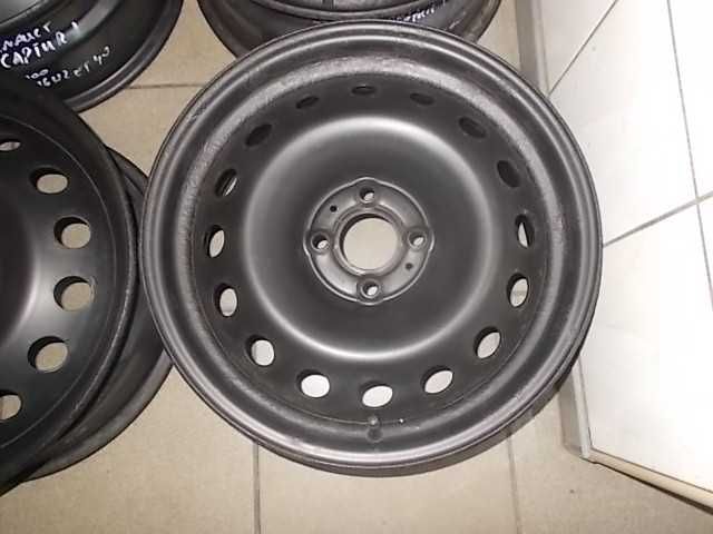Felgi Stalowe RENAULT CAPTUR I CLIO IV 6,5Jx16H2 4x100 ET40 CZUJNIKI