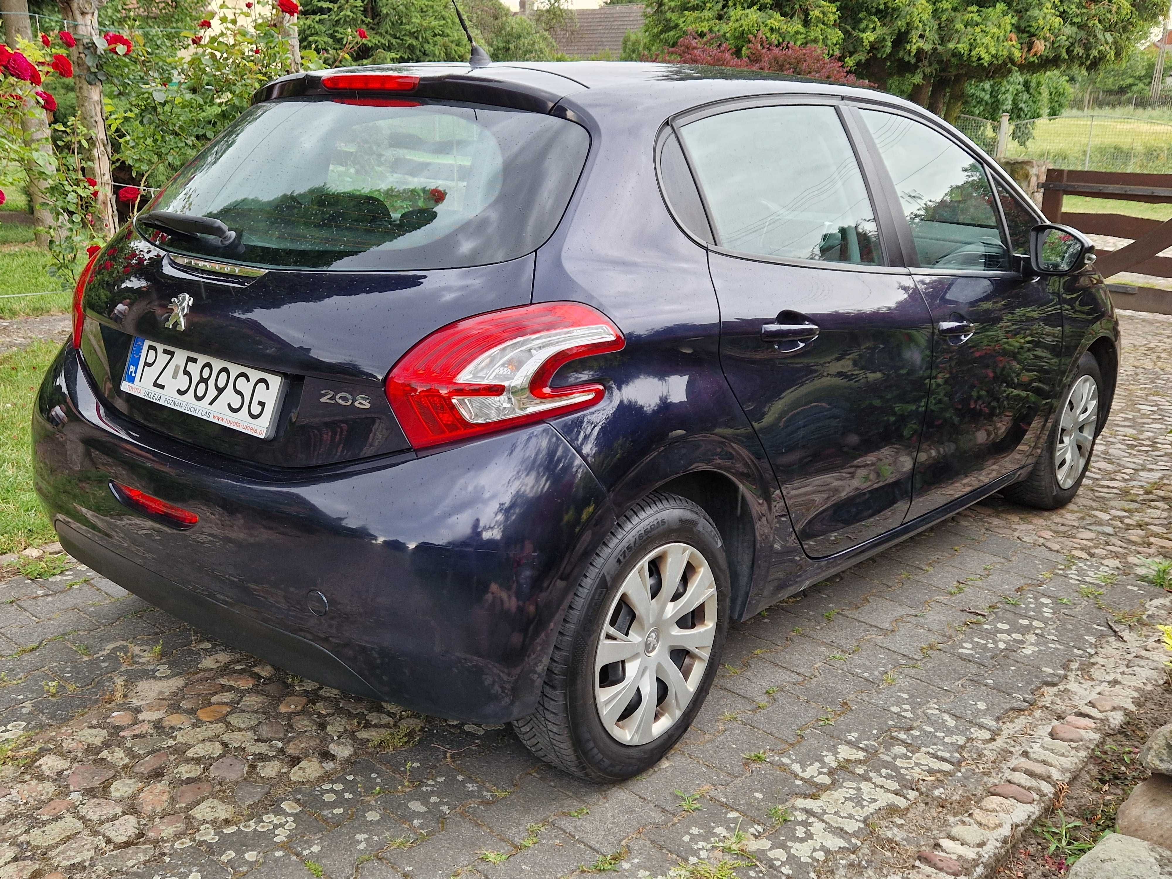 Peugeot 208 1.4 HDI 68KM 5 drzwiowy Bardzo oszczędny!