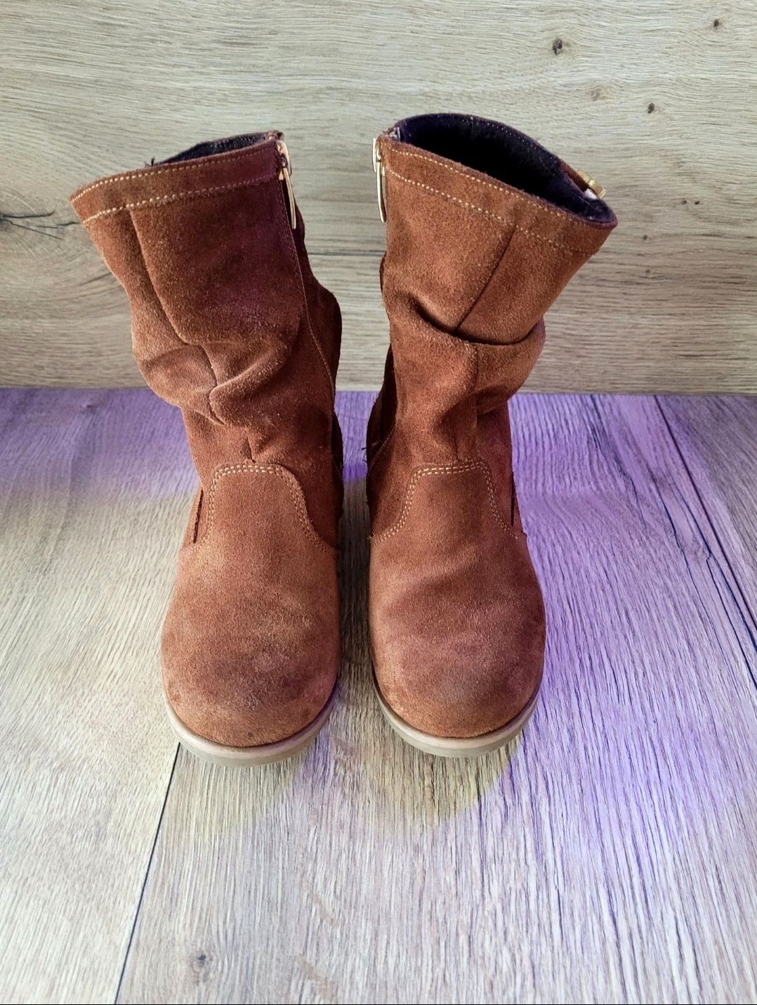 Buty dziewczęce skórzane BARTEK/WOJAS rozm. 29