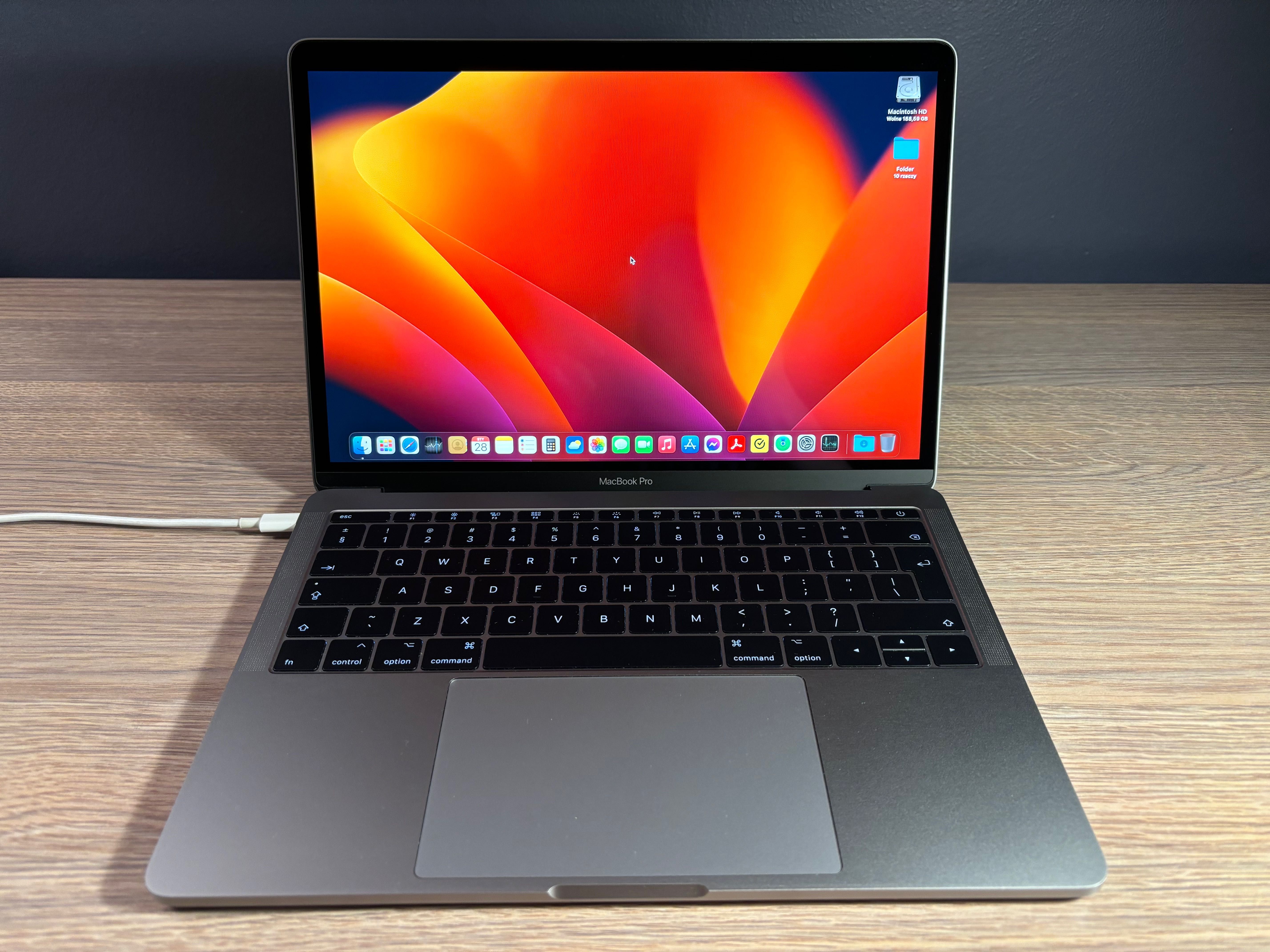 MacBook Pro 13,3 A1708 z 2017 r. 256 GB Space Gray