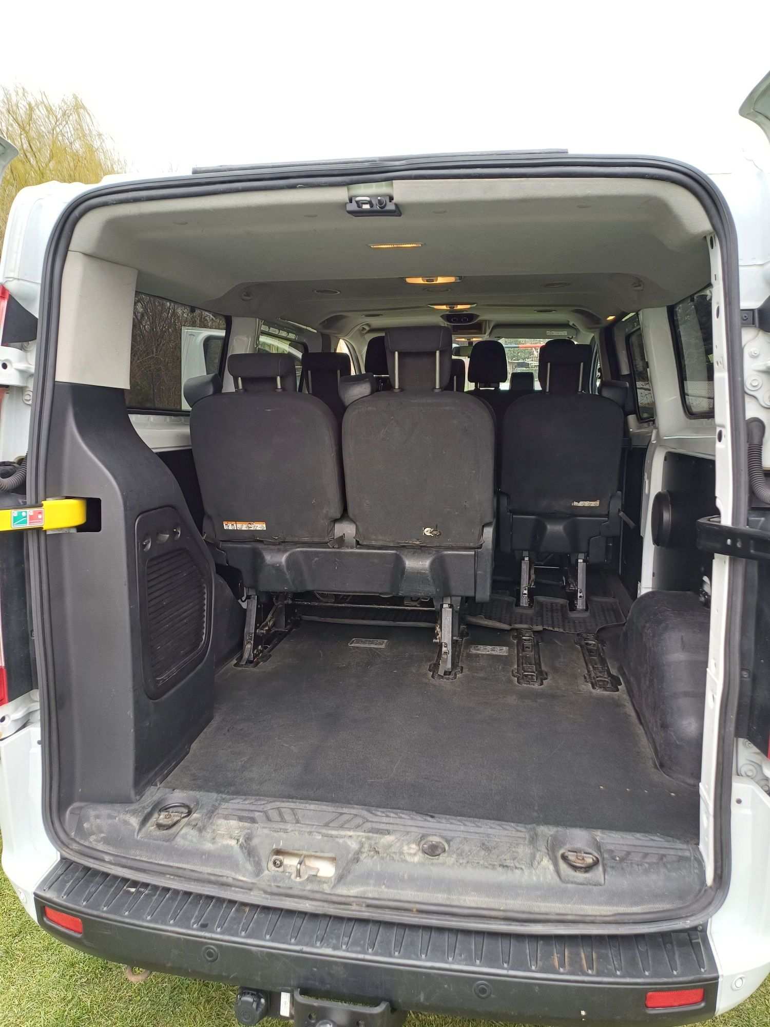 Ford transit custom 9 osobowy webasto bezwypadkowy Poznań