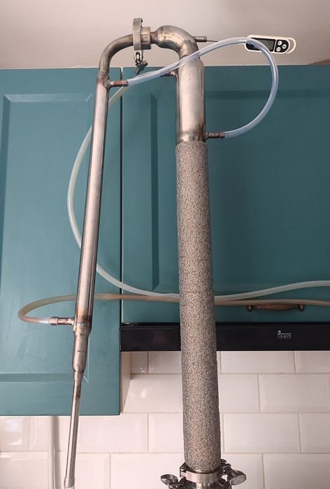 Бражная колонна 1.5 дюйма, дистиллятор