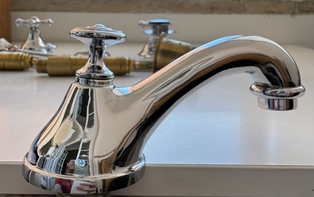 Torneira misturadora de lavatório Cifial Edwardian de 3 furos