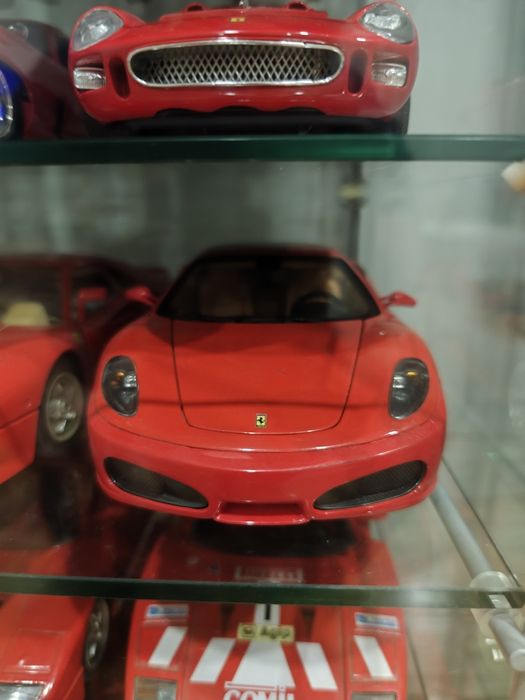1/18 Ferrari f430 hot wheels carro coleção miniatura