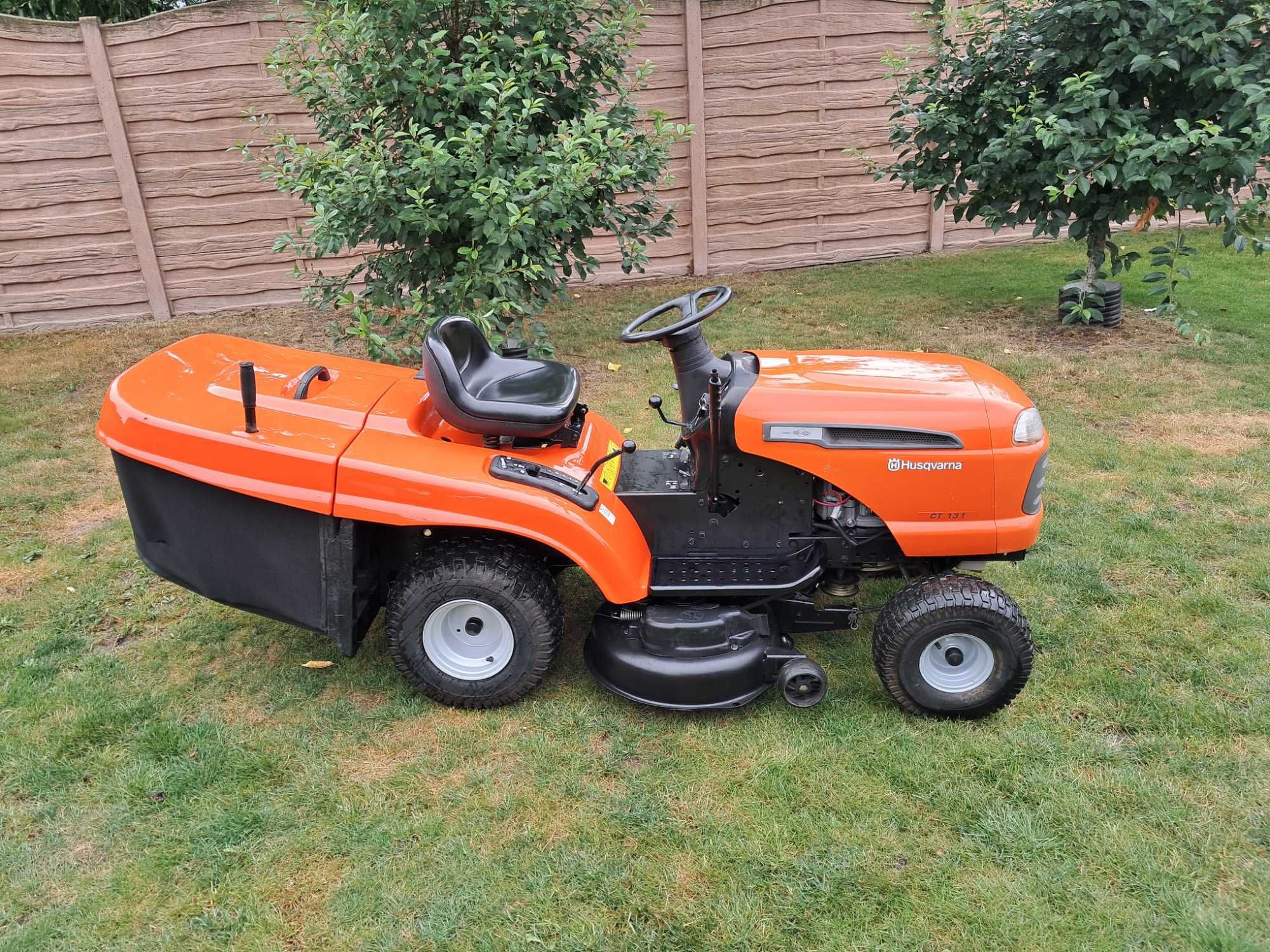 Traktorek kosiarka z koszem Husqvarna Briggs&stratton