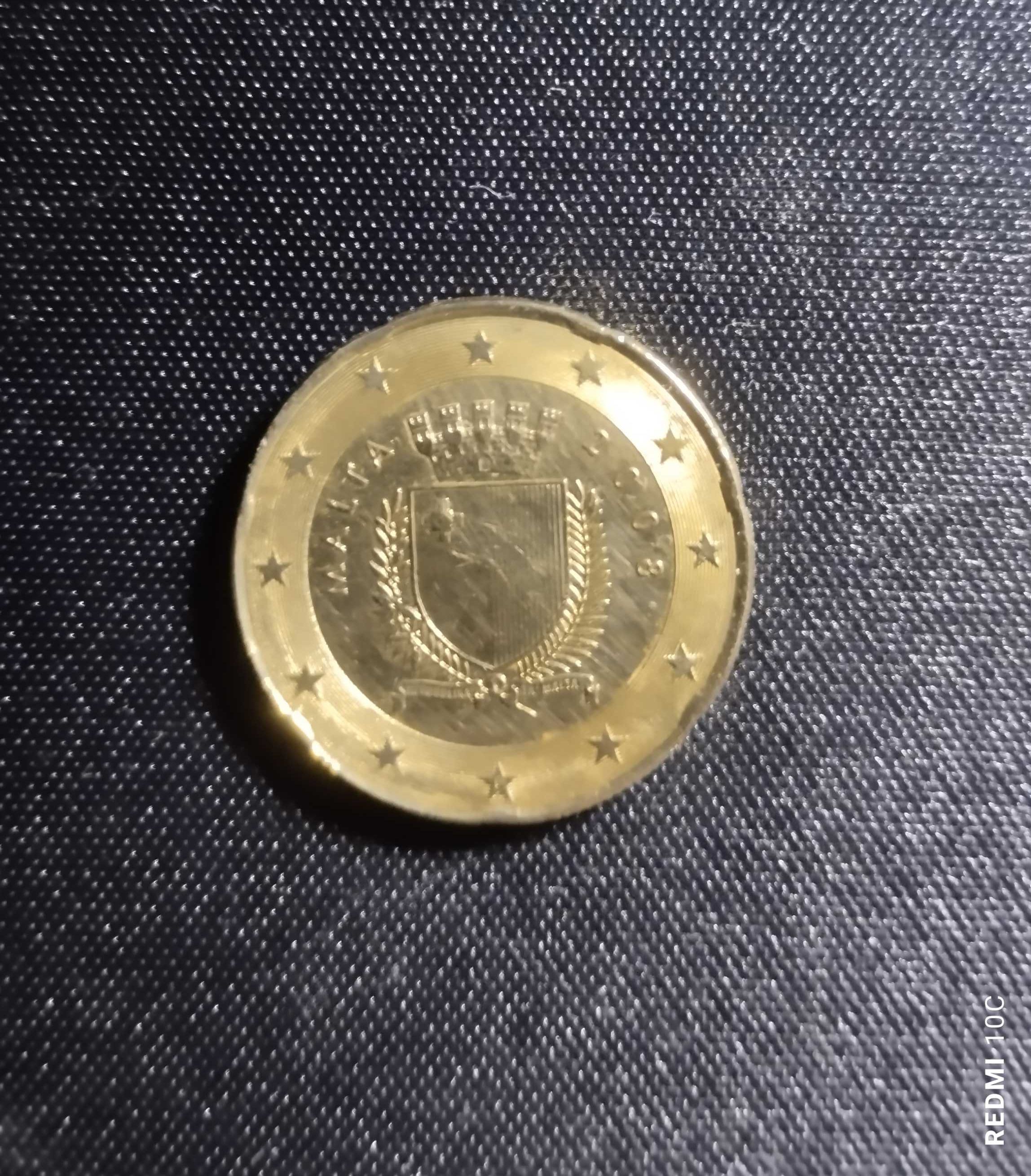 Moeda 20 cent Malta 2008