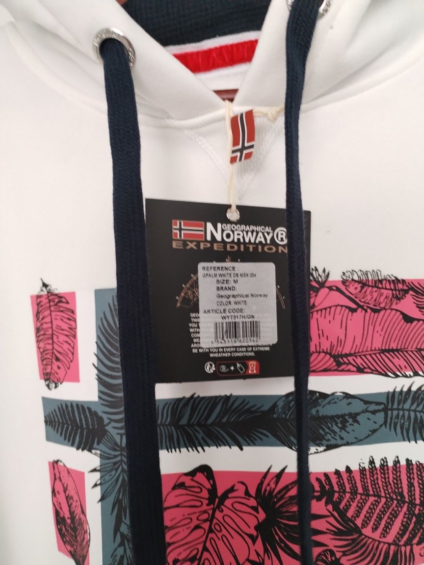 Nowa bluza męska r. M Geographical Norway polecam na prezent