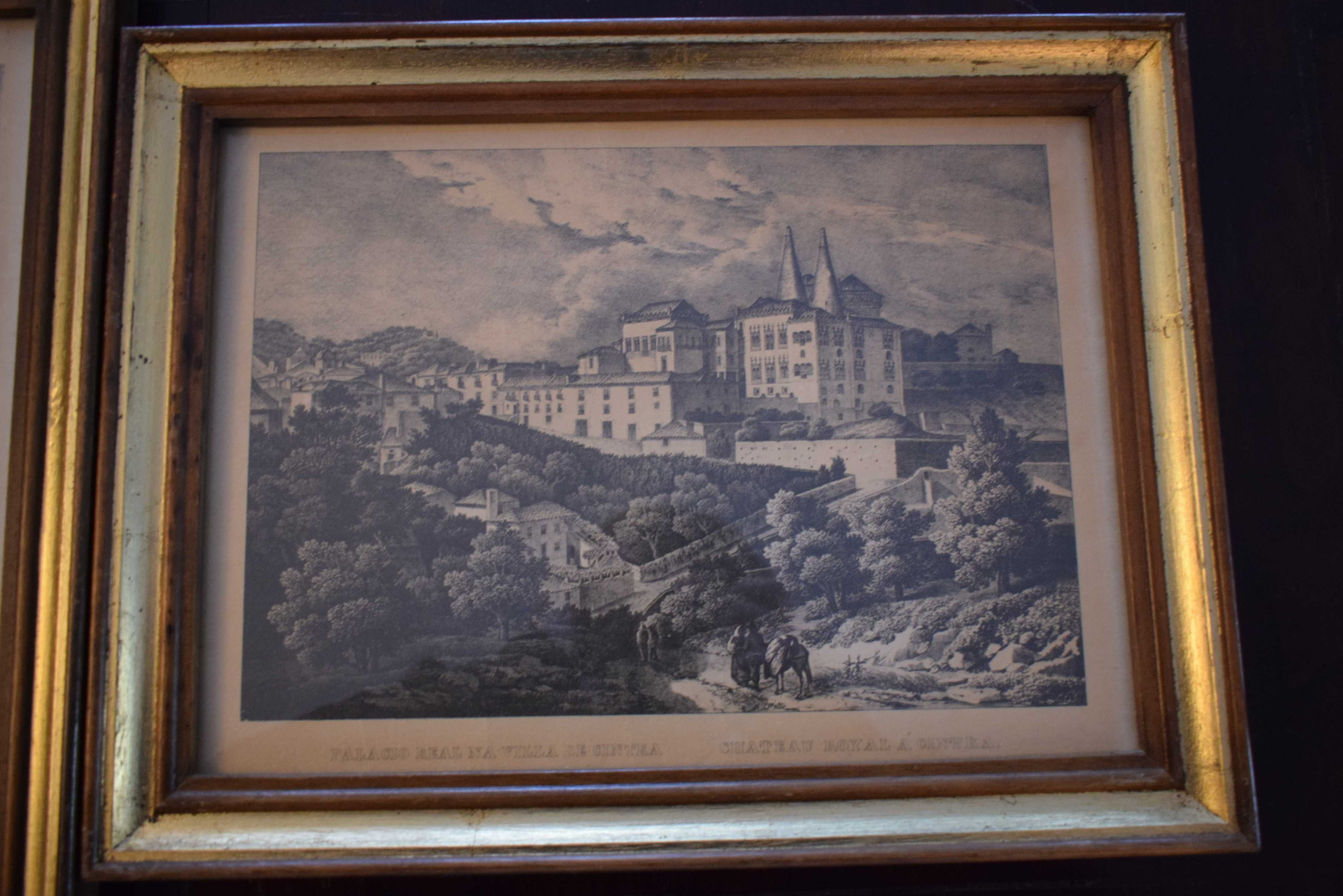 Par de gravuras Sintra