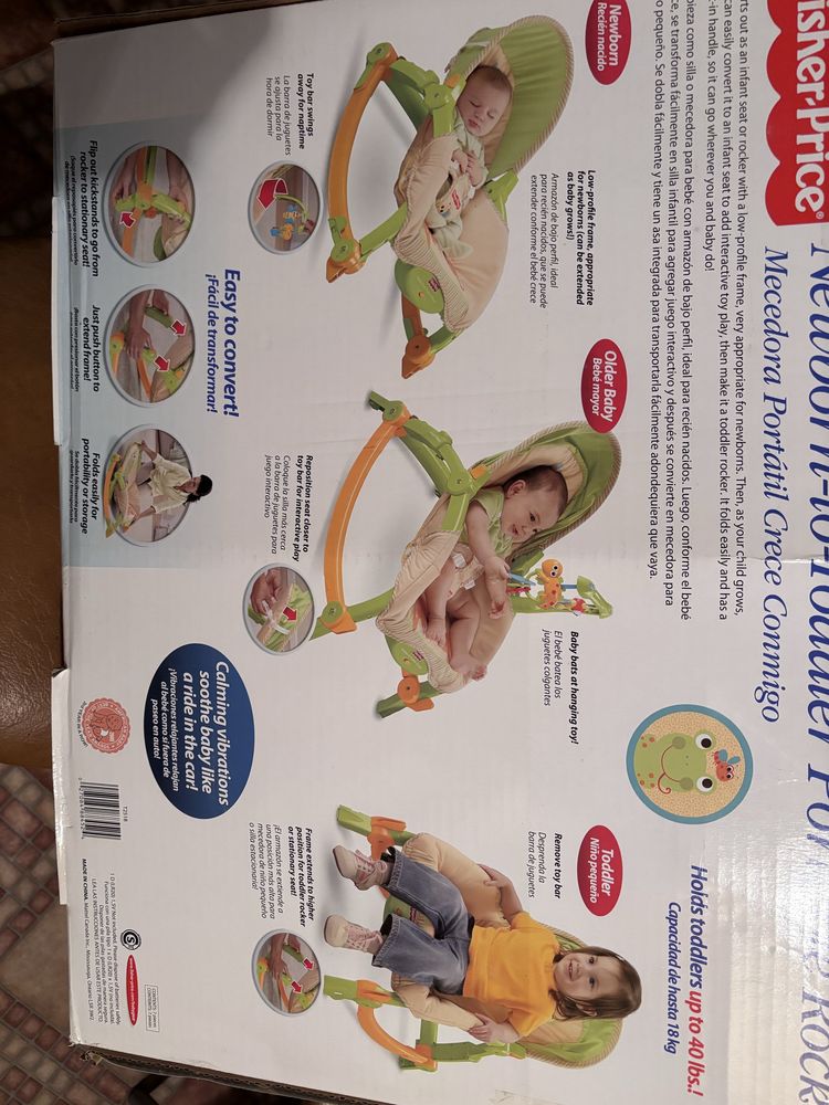 Leżaczek Fisher Price