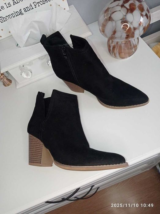 buty damskie botki rozmiar 37