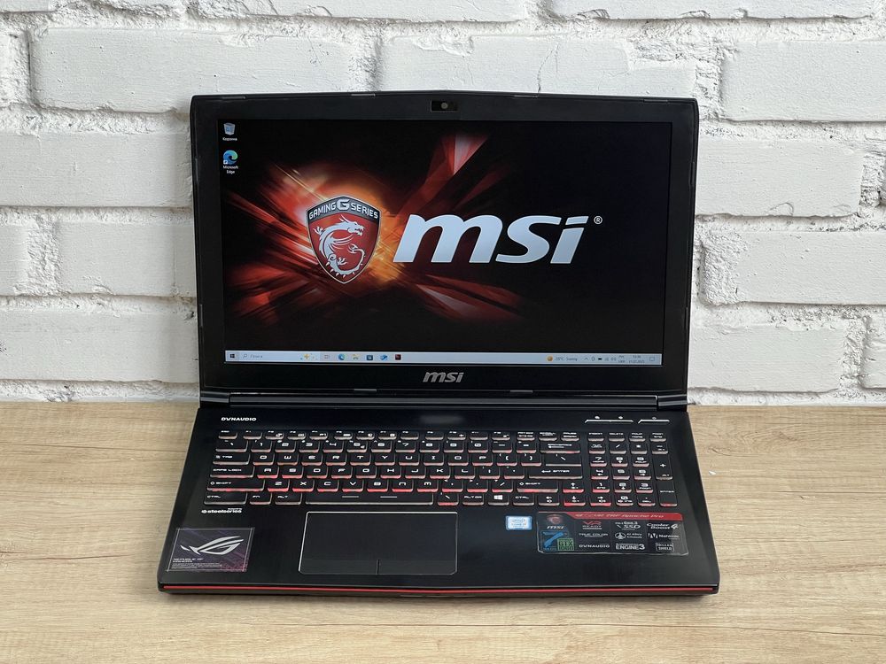 Ігровий Ноутбук MSI ge62vr 7rf Apache Pro i7-7700hq GTX 1060 3gb