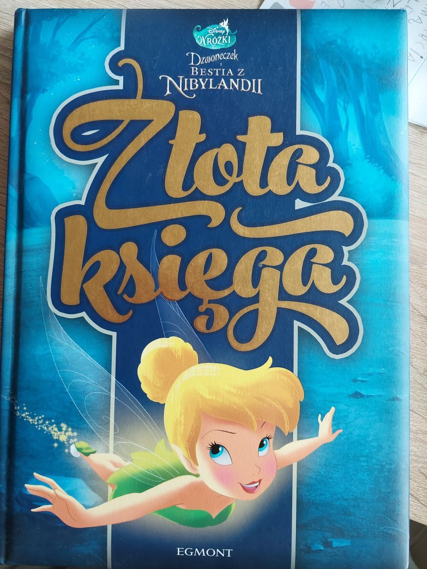 Książka z serii Disney Wróżki: Dzwoneczek i Bestia z Nibylandii