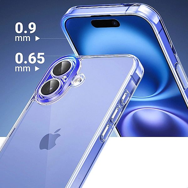 Etui Ugreen Classy Clear Protective Case na iPhone 16 Plus - przezrocz