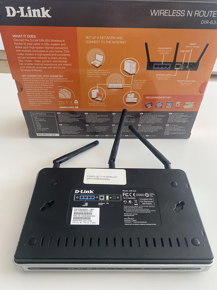 Router D-Link DIR-635