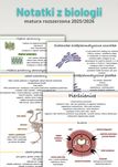 Notatki z BIOLOGII rozszerzonej |  Matura 2026/2027
