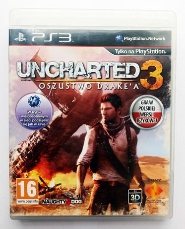 UNCHARTED 3 PL ps3 PlayStation 3 (polska wersja)
