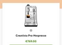 Vendo máquina Pro Nespresso