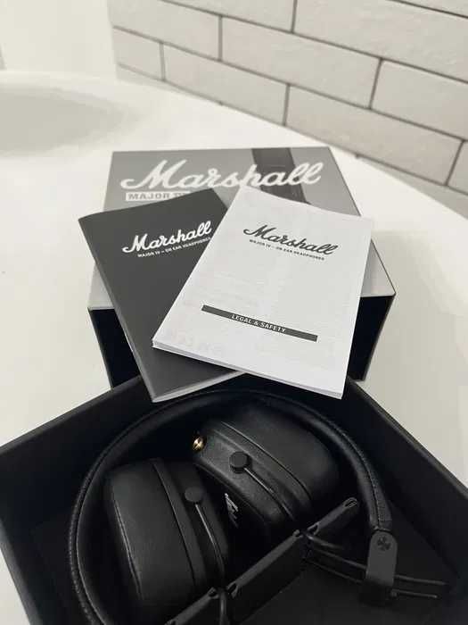 NEW Навушники Marshall Major IV Black Brown Маршал Мейджор 4