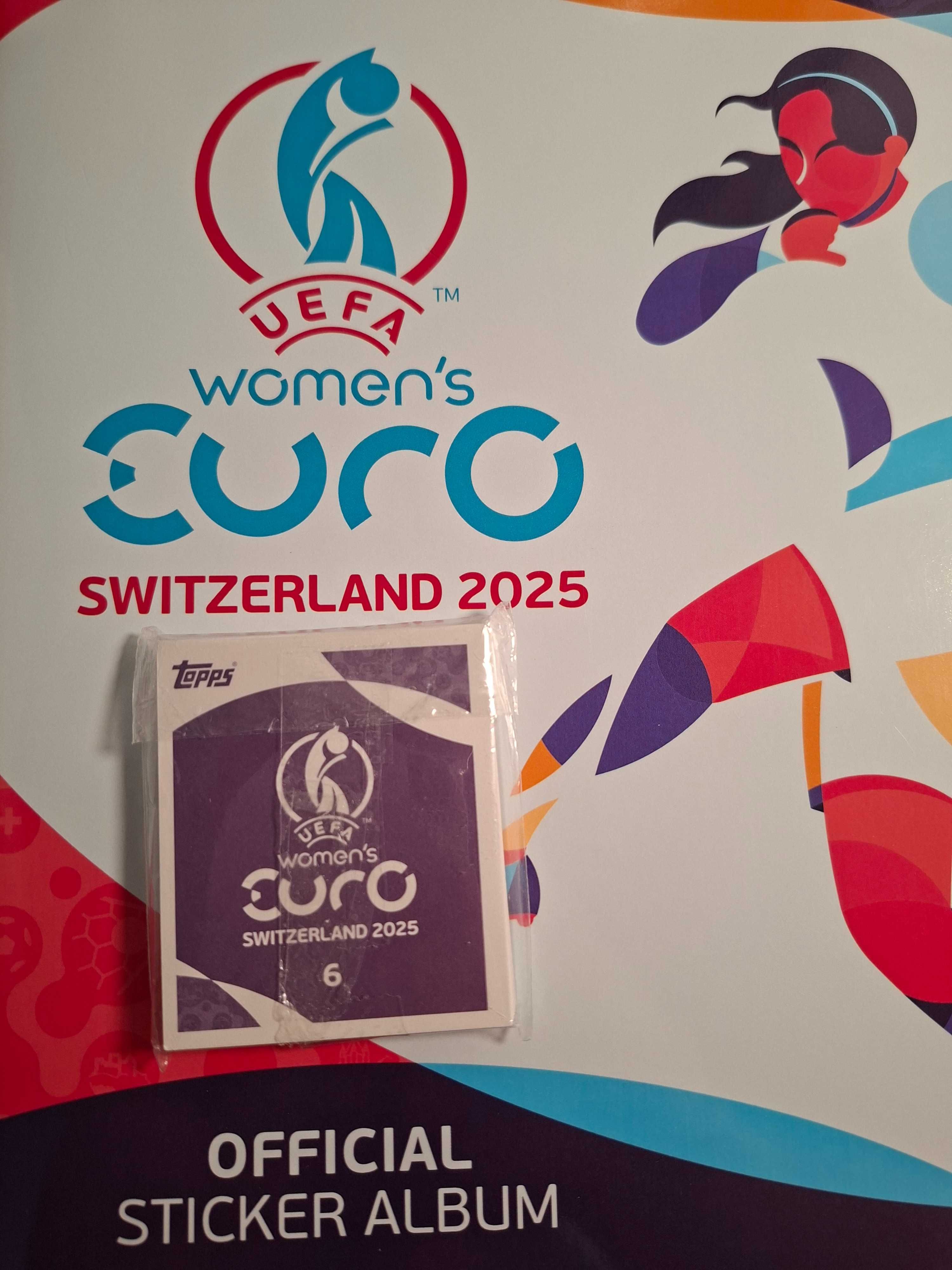 Cromos TOPPS UEFA Women's Euro 2025