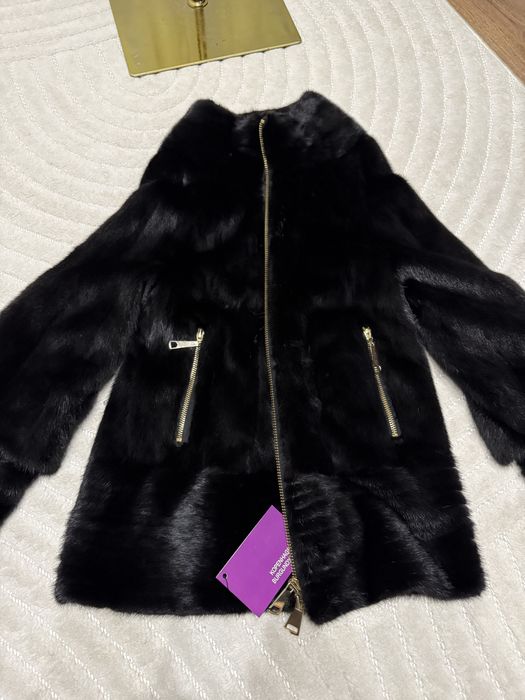 Futro naturalne z norek, nowe grzbiety,  M L