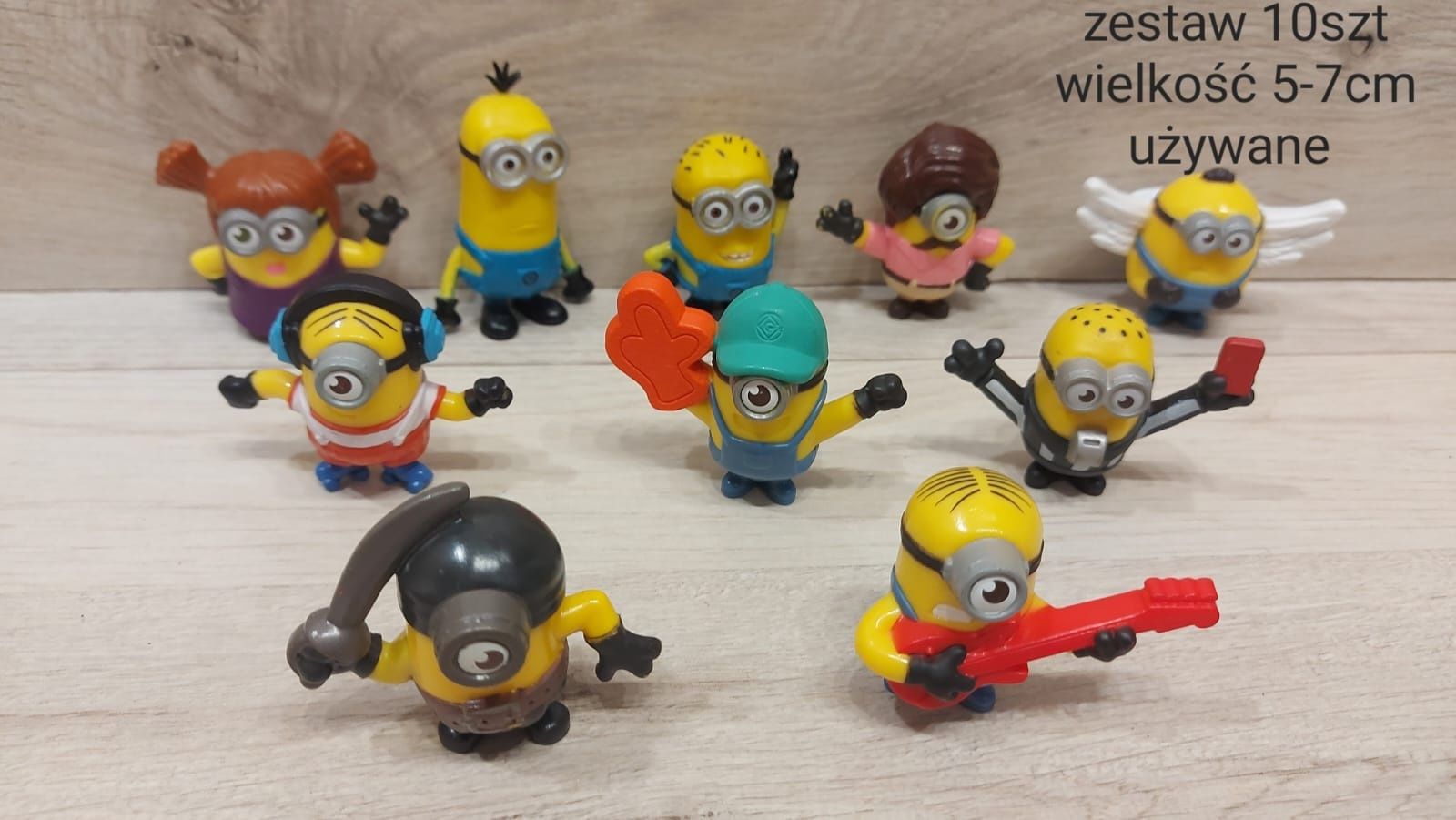 Figurki minionki zestaw 10szt