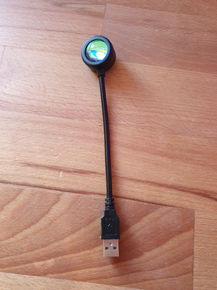 USB-лампа, колір заходу сонця