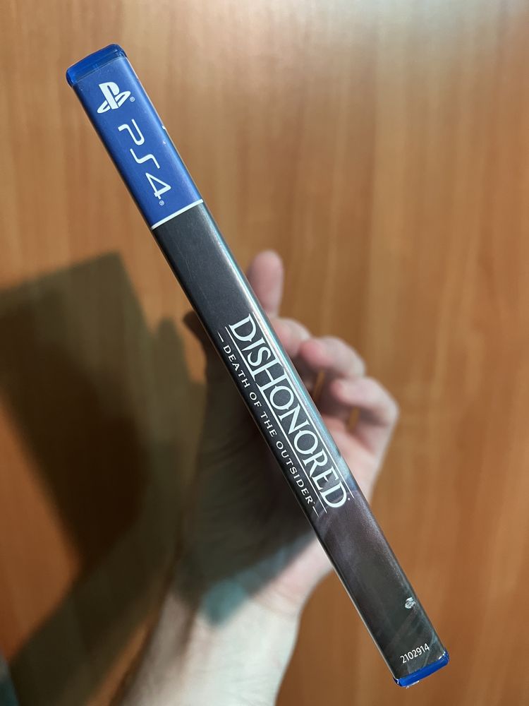 Гра Dishonored Death of the outsiders на PS4/PS5, стан нової