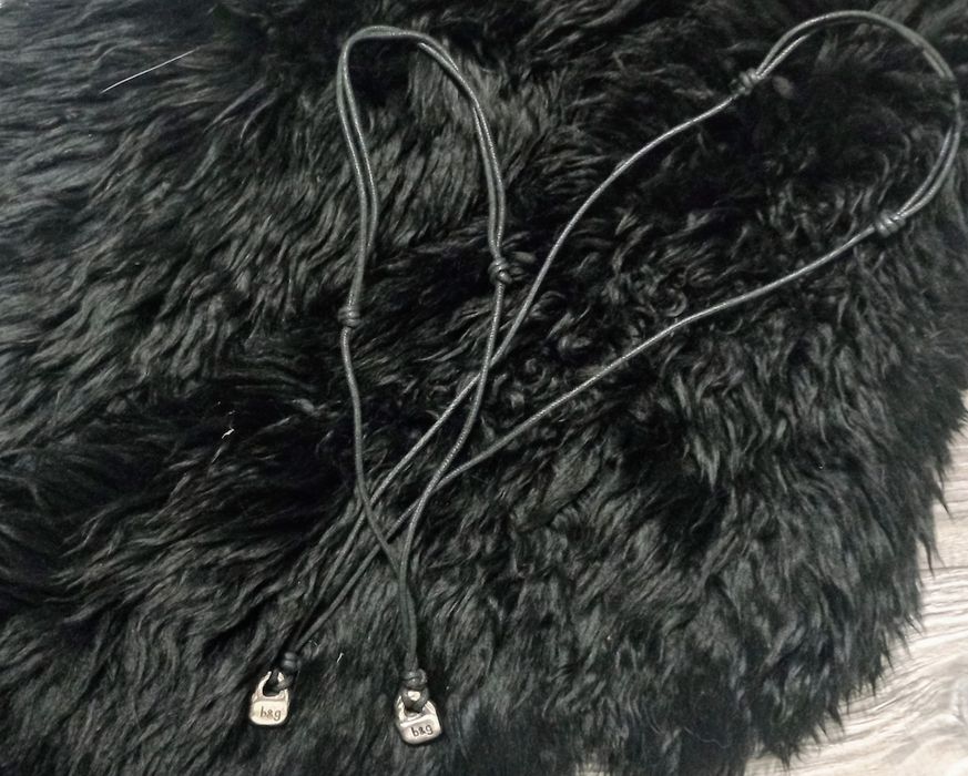 Wisiorki rzemyk aplikacja kłódki vintage uniwersalny